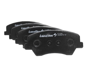 Pastilhas De Freio Dianteira Hb20 1.6 1.0 S 1.6 X 1.6 I30 1.6 I30 1.8 Veloster 1.6 Cerato 1.6 Lonaflex - P1348