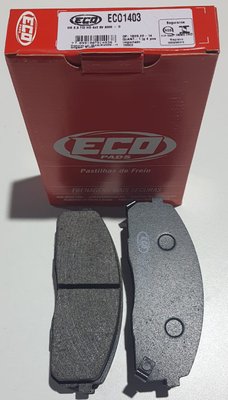 Pastilhas De Freio Dianteira Hyundai Hr 2.5 Tci Hd 4x2 8v 2005 Ecopads - Eco1403