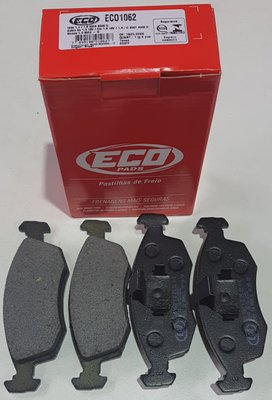Pastilhas De Freio Dianteira Idea 1.4 1.8 Palio 1.6 16v Palio Adventure 1.6 1.8 Siena 1.6 16v Strada 1.3 Ecopads - Eco1062