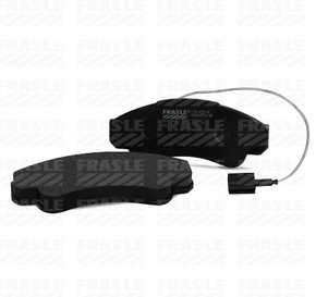 Pastilhas De Freio Dianteira Jumper Furgão Van 2.8 8v 2001-2009 Jumper Minibus 2.8 8v 2001-2005 Boxer 2.8 8v 2002-2009 Frasle - Pd652b