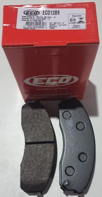 Pastilhas De Freio Dianteira Kia Besta Bongo/furgão 1999 Besta Bongo K-788 2.5l 16v Besta Gs 3.0 Carnival 2.5 V6 2.9td Ecopads - Eco1289