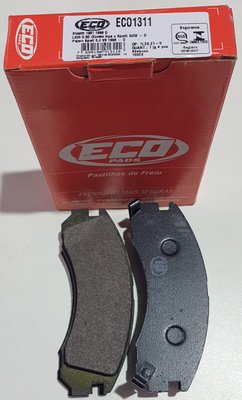 Pastilhas De Freio Dianteira L200 2.5d Montero/pajero 1991-2000 Pajero Sport 3.0 V6 Ecopads - Eco1311