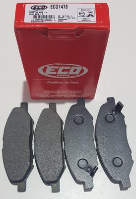 Pastilhas De Freio Dianteira Livina Tiida Versa 1.6 Ecopads - Eco1478