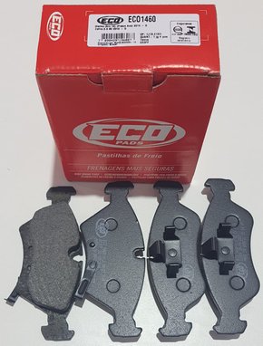 Pastilhas De Freio Dianteira Meriva (aro14) Zafira 2.0 8v Ecopads - Eco1460