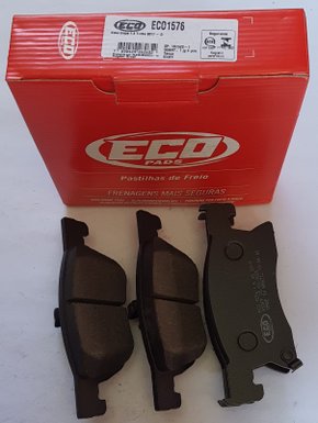 Pastilhas De Freio Dianteira Novo Cruze 1.4 Turbo Ecopads - Eco1576