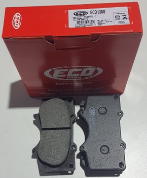 Pastilhas De Freio Dianteira Pajero Full 4 Runner (aro17) Fj Crusier 4.0 Hilux 3.2 4x2 Srv Hilux Cd Srv 4x4 3.0 Ecopads - Eco1380