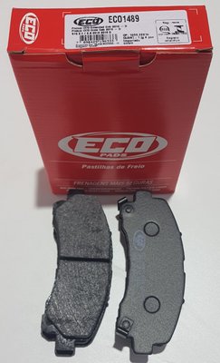 Pastilhas De Freio Dianteira S10 2.4 2.8 Trail Blazer 2.8 3.2 Ecopads - Eco1489