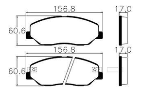 Pastilhas De Freio Dianteira Santa Fé 2.7 3.5 V6 Ecopads - Eco1148