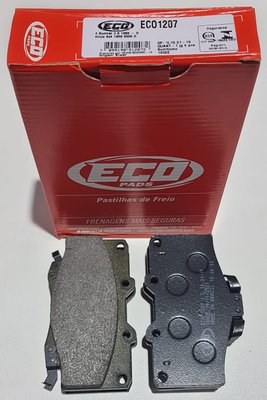 Pastilhas De Freio Dianteira Toyota 4 Runner 3.0 1989 Hilux 4x4 Ecopads - Eco1207