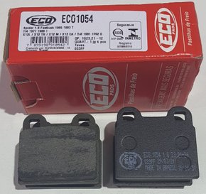 Pastilhas De Freio Dianteira Volvo 66 1.1 1.3 Brasilia Fusca Karman Ghia Sedan Tl1600 Variant 1600 Spider 1.6 Ecopads - Eco1054