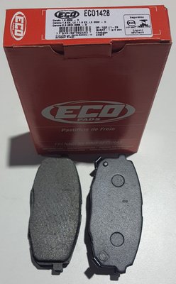 Pastilhas De Freio Dianteira Hyundai I30 Kia Cerato 1.6 Ecopads - Eco1428