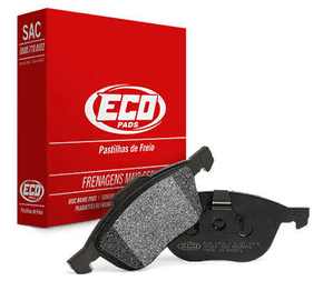 Pastilhas De Freio Traseira C3 1.4 16v 1.4 16v Hdi 1.6 16v C3 1.6 Picasso C4 1.6 16v C4 Loung 2.0 16v C4 Picasso 1.6 1.0 2.0 16v Ds3 1.6 16v Ecopads - Eco1245