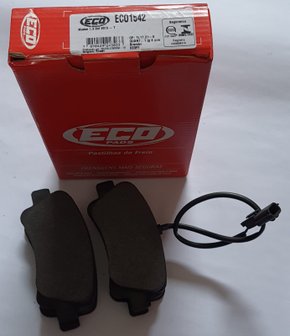 Pastilhas De Freio Traseira Renault Master 2.3 Dci Ecopads - Eco1542