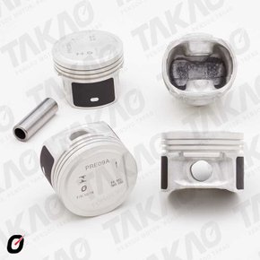 Pistão Motor Nissan/pegeout/renault 1.0l 16v D4d March, 206, Clio, Logan, Kangoo, Sandero Takao - Pre09a/0,50