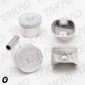 Pistão Motor Nissan/renault 1.6l 16v K4m Livina, Clio, Logan, Scenic, Sandero Takao - Pre17/0,50