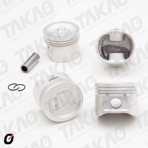 Pistão Motor Volkswagen 1.0l 8v L4 At/mi Gol, Parati 1997-2002 Gasolina Takao - Pvw10/1,00