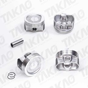 Pistão Motor Volkswagen 1.6l 8v Sohc Vht Gol, Saveiro, Fox, Voyage, Golf, Polo Takao - Pvw16w/std