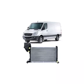 RADIADOR DE RESFRIAMENTO FRONTAL SPRINTER 311 313 314 2001 +