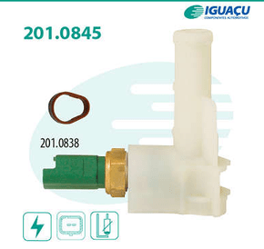 Sensor Temperatura Água Fiat Doblò Palio/palio Weekend Siena Iguaçu - 2010845