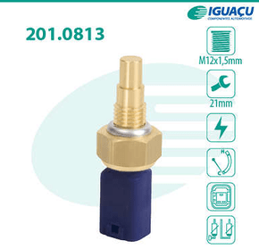 Sensor Temperatura Água Fiat Fiorino Palio/palio Weekend Siena Strada Iguaçu - 2010813