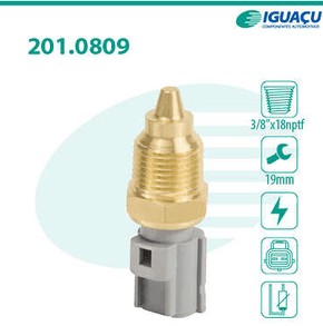 Sensor Temperatura Água Ford Courier Escort Explorer Fiesta Ka Mondeo Ranger Taurus Verona Iguaçu - 2010809