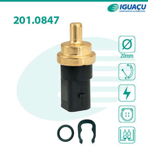 Sensor Temperatura Água Seat/volkswagen Cordoba Vario Golf Passat/passat Variant Iguaçu - 2010847