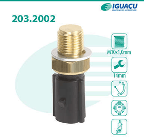 Sensor Temperatura Painel Ford/seat/troller/volkswagen Escort Verona Caddy Inca T4 Gol Logus Parati Polo Classic Van Voyage Iguaçu - 2032002