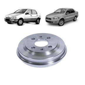 Tambor De Freio Tras S/ Cubo  Fiat/seat Fiorino  Todos	1985-1993 C/185 Mm Diametro Interno 
