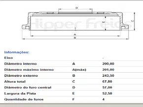 TAMBOR DE FREIO TRAS S/CUBO GM/DAEWOO
