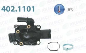 VALVULA TERMOSTATICA C/ CARCAÇA CITROEN/ PEUGEOT