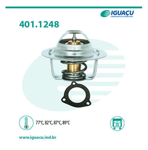 Válvula Termostática Citroen/peugeot/subaru Bx Evasion Xsara Zx 205 305 306 405 406 605 806 Boxer Partner Imprenza Legacy Iguaçu - 401124882