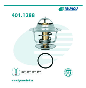 Válvula Termostática Citroen/peugeot/volkswagen C8 Evasion Jumper Xantia Xsara Zx 205 304 306 405 406 Boxer Expert Partner Gol Golf Kombi Parati Saveiro Voyage Iguaçu - 401128880