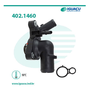 Válvula Termostática Com Carcaça Fiat Grand Siena Idea Linea Palio/palio Weekend Punto Siena Strada Iguaçu - 402146090