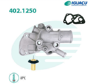 Válvula Termostática Com Carcaça Fiat Palio/palio Weekend Siena Strada Iguaçu - 402125087