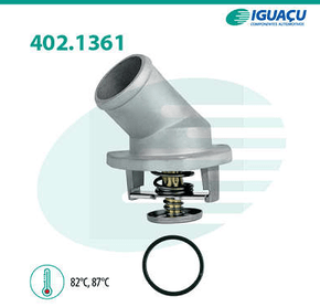 Válvula Termostática Com Carcaça Gm Blazer Astra S10 Vectra Zafira Iguaçu - 402136187