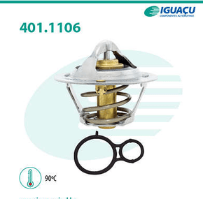 Válvula Termostática Fiat Bravo Doblò Grand Siena Linea Palio/palio Weekend Punto Siena Strada Iguaçu - 401110690