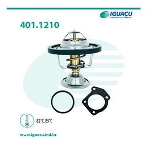 Válvula Termostática Fiat Elba Fiorino Mille Premio Uno Iguaçu - 401121082