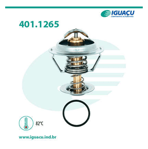 Válvula Termostática Ford Courier Ecosport Escort Fiesta Focus Ka Iguaçu - 401126582