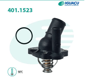 Válvula Termostática Ford Ecosport Focus Fusion Ranger Iguaçu - 401152390   