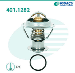 Válvula Termostática Ford Fiesta 1.0 Zetec Rocam Gasolina 2004 Em Diante Iguaçu - 401128282