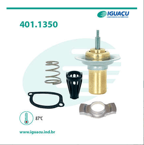 Válvula Termostática Refil Fiat Doblò Fiorino Idea Mile Palio/palio Weekend Siena Punto Strada Uno Iguaçu - 401135087