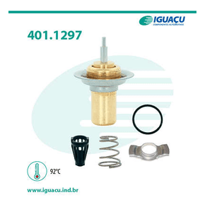 Válvula Termostática Refil Gm/fiat Montana Onix Prisma Spin Doblò Idea Palio/palio Weekend Punto Siena Stilo Strada Iguaçu - 401129792
