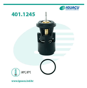 Válvula Termostática Seat/volkswagen Cordoba Ibiza Gol Golf Parati Polo/polo Classic Iguaçu - 401124587