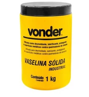 VASELINA SÓLIDA INDUSTRIAL 1 KG VONDER