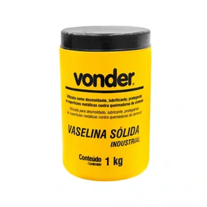 Vaselina Solida Industrial 1kg Vonder