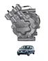 COMPRESSOR AR CLIO LOGAN SANDERO 1.0 16V FLEX 2007 2008 2009 2010 2011 2012 2013 2014