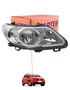 Farol H7/h1 Com Defletor Logo Vw Gol Saveiro Voyage