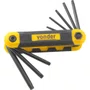Jogo De Chaves Hexalobular T9 A T40 Com 8 Peças Vonder
