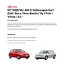 KIT PARCIAL AMORTECEDOR DIANT AUDI -  VW