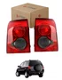 Par de Lanterna Ford Ecosport 2008 Até 2012 Bicolor Fume